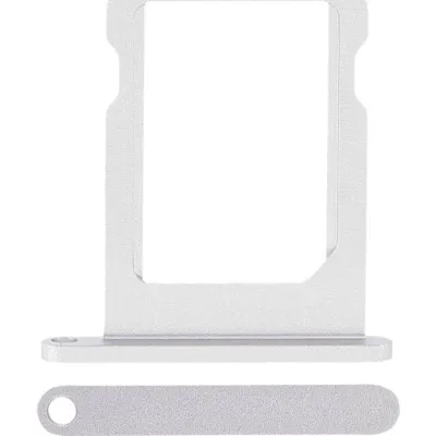 Sim Card Tray For iPad Pro 11" 3rd Gen (2021) / Pro 11" 4th Gen (2022) / iPad Pro 12.9" 5th Gen (2021) / 12.9" 6th Gen (2022) (Silver)