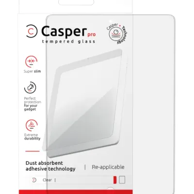 Casper Pro Tempered Glass for iPad Mini 4 / Mini 5 (Retail Packaging) (Clear)