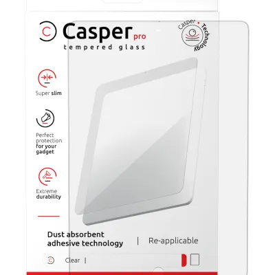 Захисне скло Casper Pro для iPad Pro 10,5" / Air 3 (роздрібна упаковка) (прозоре)