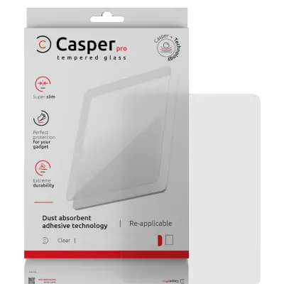 Загартоване скло Casper Pro для iPad Pro 13" (2024) (Retail Packaging) (прозоре)