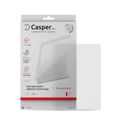 Загартоване скло Casper Pro для iPad Pro 13" (2024) (Retail Packaging) (прозоре)