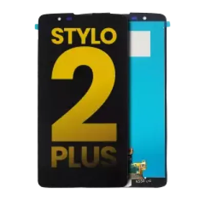 Дисплейний модуль (LCD) без рамки для LG Stylo 2 Plus (K550 / MS550) (Refurbished) (чорний)