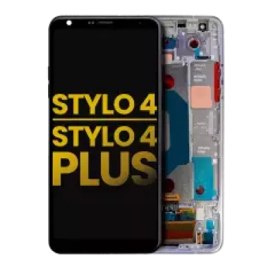 Дисплейний модуль з рамкою для LG Stylo 4 / Stylo 4 Plus (Refurbished) (Lavender Violet)