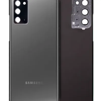 Задня кришка зі склом камери для Samsung Galaxy Note 20 5G (Service Pack) (Mystic Gray)