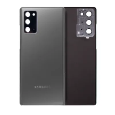 Задня кришка зі склом камери для Samsung Galaxy Note 20 5G (Service Pack) (Mystic Gray)