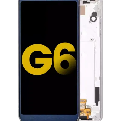 Дисплейний модуль із рамкою для LG G6 (Refurbished) (Ice Platinum Silver)