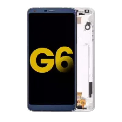 Дисплейний модуль із рамкою для LG G6 (Refurbished) (Ice Platinum Silver)