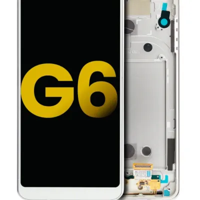 Дисплейний модуль із рамкою для LG G6 (Refurbished) (Mystic White)