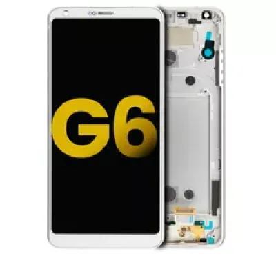 Дисплейний модуль із рамкою для LG G6 (Refurbished) (Mystic White)
