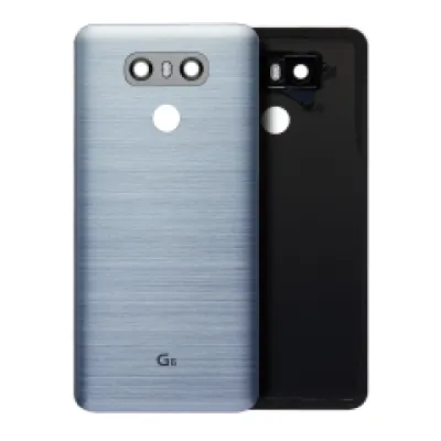 Заднє скло з проклейкою для LG G6 (Ice Platinum Silver)