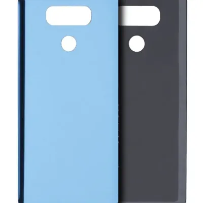 Заднє скло з проклейкою для LG G6 (Optical Marine Blue)