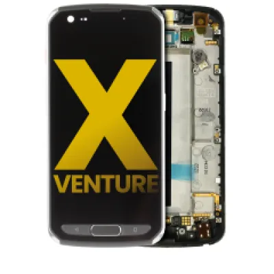 Дисплейний модуль з рамкою для LG X Venture (H700) (Refurbished) (чорний)