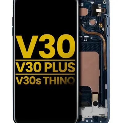 Дисплейний модуль для LG V30 / V30 Plus / V30S ThinQ (OLED) (With Frame) (Refurbished) (Moroccan Blue)