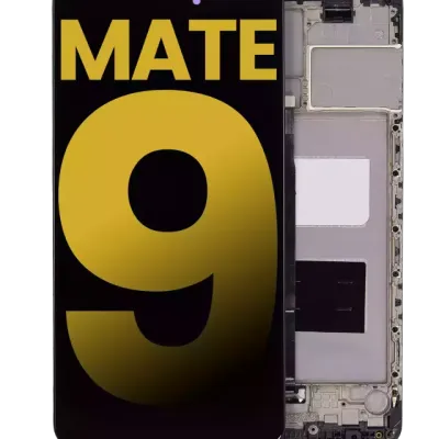 Дисплейний модуль для Huawei Mate 9 (With Frame) (Refurbished) (чорний)