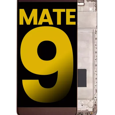 Дисплейний модуль для Huawei Mate 9 (With Frame) (Refurbished) (коричневий)