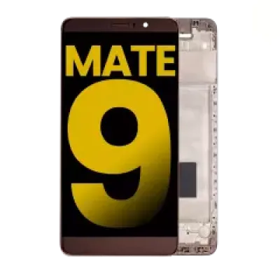 Дисплейний модуль для Huawei Mate 9 (With Frame) (Refurbished) (коричневий)