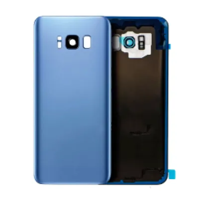 Задня кришка зі склом камери для Samsung Galaxy S8 Plus (Service Pack) (Coral Blue)