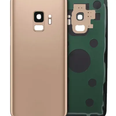 Задня кришка зі склом камери для Samsung Galaxy S9 (Service Pack) (Sunrise Gold)