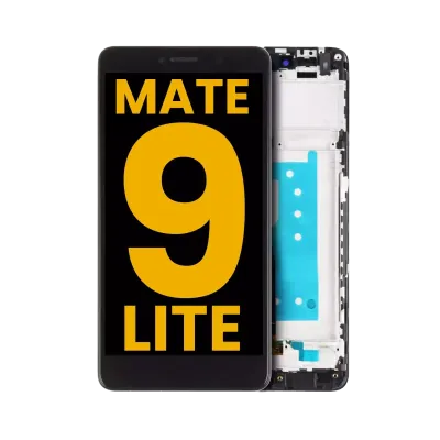 Дисплейний модуль для Huawei Mate 9 Lite (With Frame) (Refurbished) (чорний)