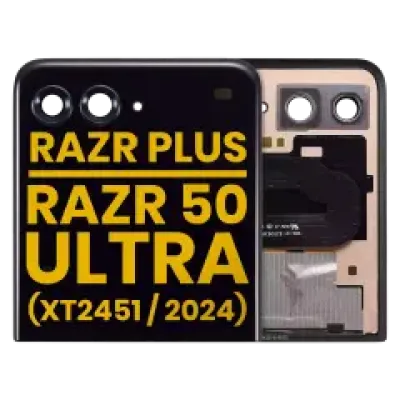 Дисплейний модуль OLED для Motorola Razr Plus 2024 / Razr 50 Ultra (XT2451 / 2024) / Razr Plus 2025 (XT2557) / Razr Plus 2026 (XT2659) / Razr 70 Plus (XT2659) (Refurbished) (усі кольори)