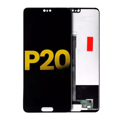 Дисплейний модуль для Huawei P20 без рамки (Refurbished) (чорний)