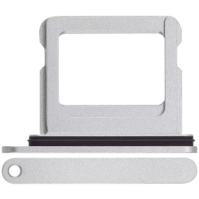 Лоток SIM (одна SIM) для iPhone 16 / 16 Plus (білий)