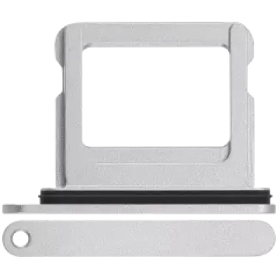 Лоток SIM (одна SIM) для iPhone 16 / 16 Plus (білий)
