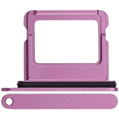 Лоток SIM (одна SIM) для iPhone 16 / 16 Plus (рожевий)