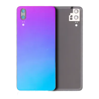 Задня кришка зі склом камери для Huawei P20 (Aurora)