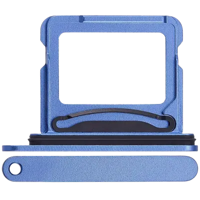 Dual Sim Card Tray For iPhone 16 / 16 Plus (Ultramarine)