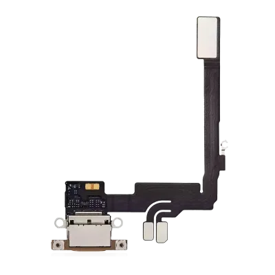 Charging Port Flex Cable For iPhone 16 Pro (Premium) (Desert Titanium)