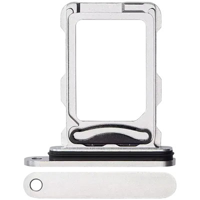 Лоток Dual SIM для iPhone 16 Pro / 16 Pro Max (White Titanium)