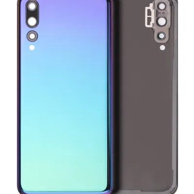 Задне скло зі склом камери для Huawei P20 Pro (Twilight)