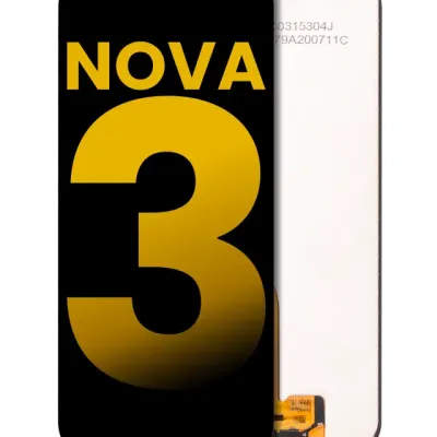 Дисплейний модуль (LCD) без рамки для Huawei Nova 3 (Refurbished) чорний