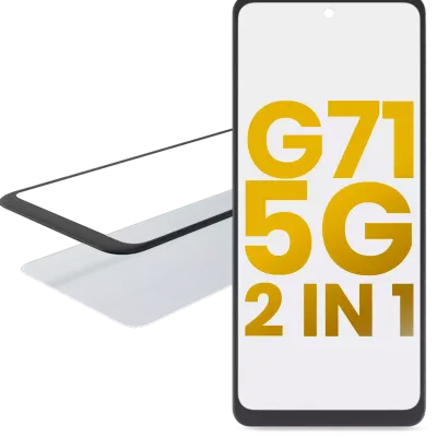 Скло екрана з OCA для Motorola Moto G71 5G (XT2169 / 2022)