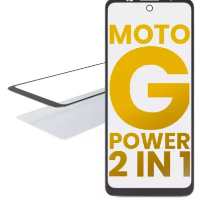 Скло екрана з OCA для Motorola Moto G Power (XT2165 / 2022)