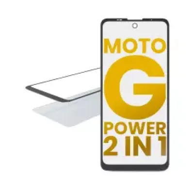 Скло екрана з OCA для Motorola Moto G Power (XT2165 / 2022)