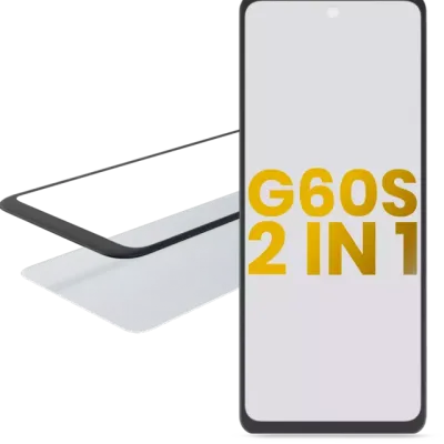Скло екрана з OCA для Motorola Moto G60S (XT2133 / 2021)