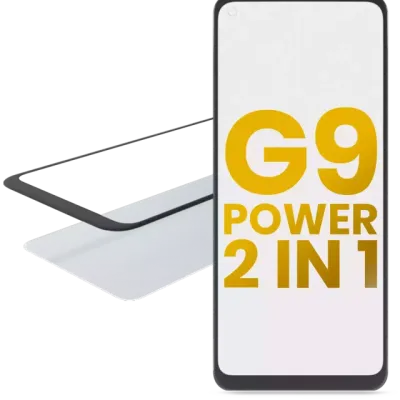 Скло екрана з OCA для Motorola Moto G9 Power (XT2091 / 2020)