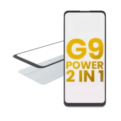 Скло екрана з OCA для Motorola Moto G9 Power (XT2091 / 2020)