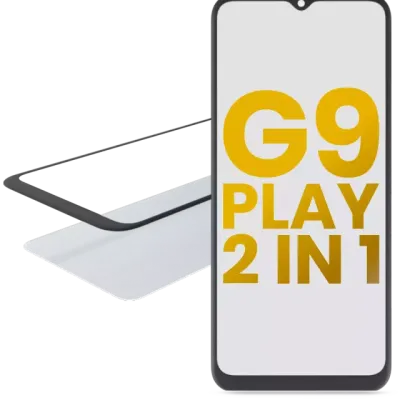 Скло екрана з OCA для Motorola Moto G9 Play (XT2083 / 2020)