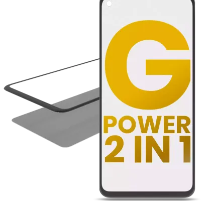 Скло екрана з OCA для Motorola Moto G Power (XT2117 / 2021)