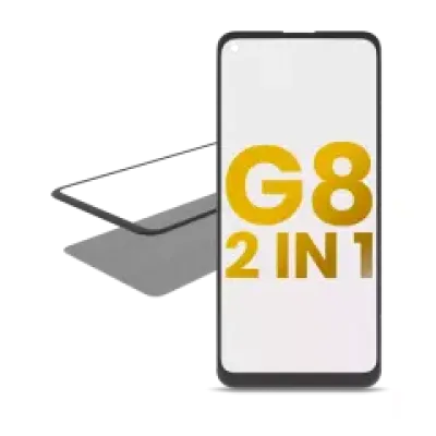 Скло екрана з OCA для Motorola Moto G8 (XT2045-1 / 2020)
