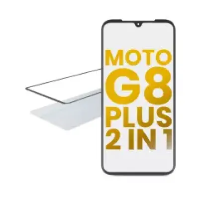 Скло екрана з OCA для Motorola Moto G8 Plus (XT2019 / 2019)