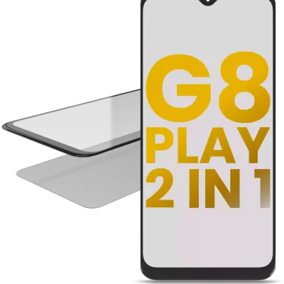 Скло екрана з OCA для Motorola Moto G8 Play (XT2015 / 2019)