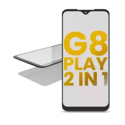 Скло екрана з OCA для Motorola Moto G8 Play (XT2015 / 2019)