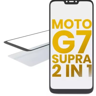 Скло екрана з OCA для Motorola Moto G7 Supra (XT1955-5 / 2019)