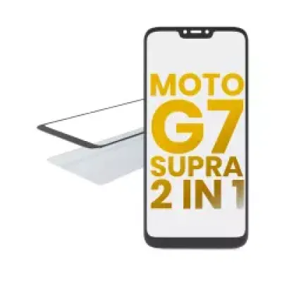 Скло екрана з OCA для Motorola Moto G7 Supra (XT1955-5 / 2019)
