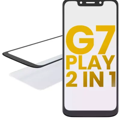 Скло екрана з OCA для Motorola Moto G7 Play (XT1952 / 2019)