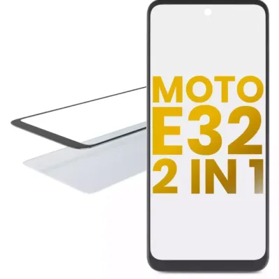Скло екрана з OCA для Motorola Moto E32 (XT2227 / 2022)